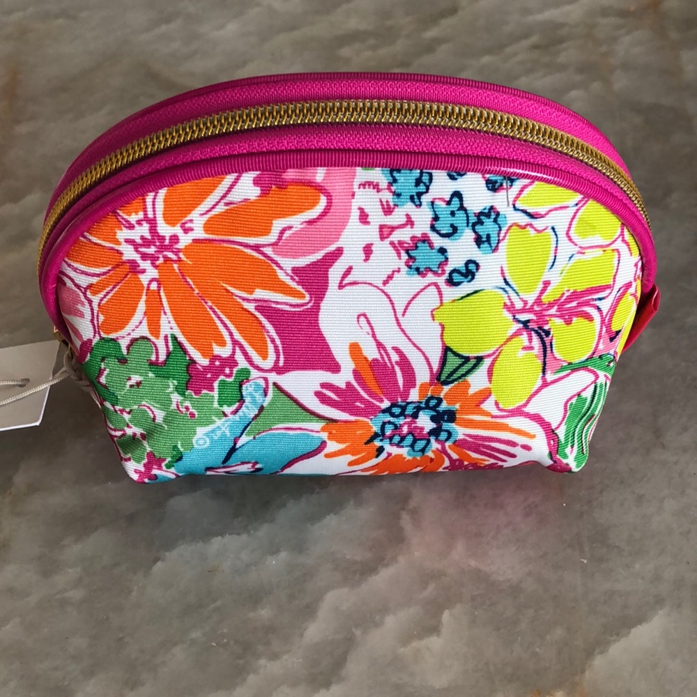 Lilly Pulitzer travel clutch/makeup bag